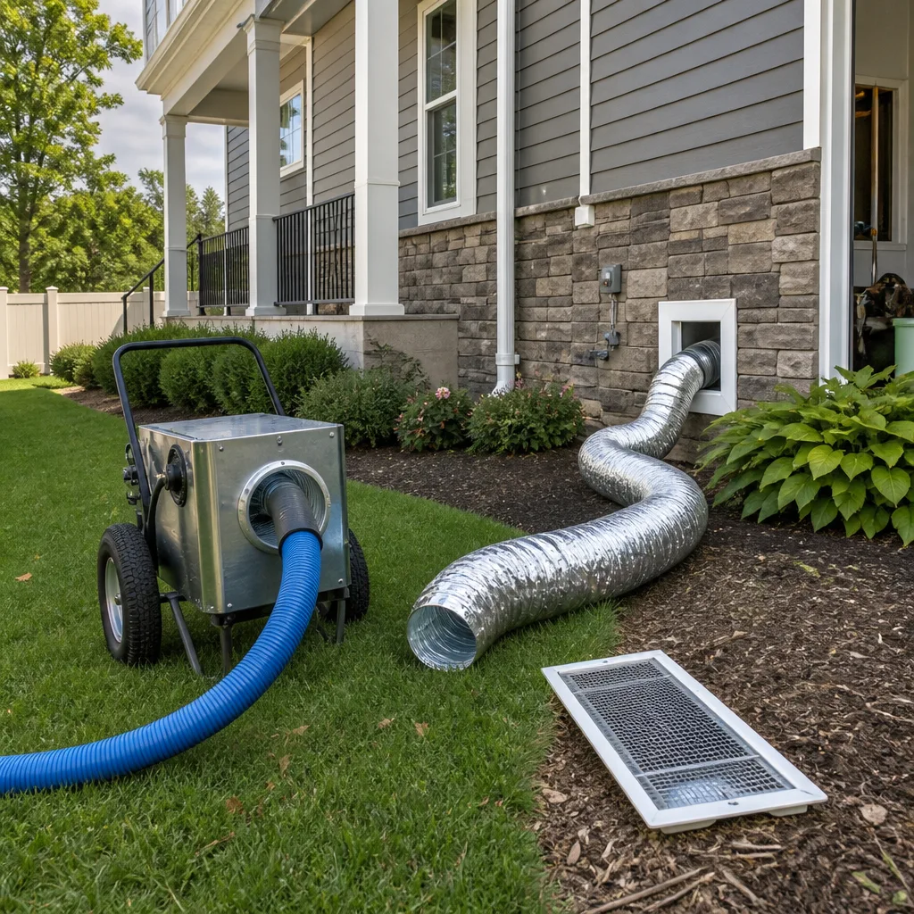 Whole-home duct cleaning