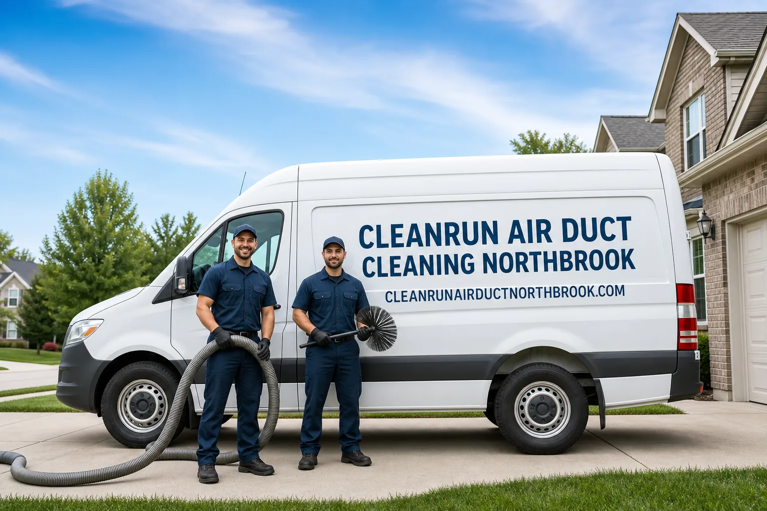 CleanRun Air Duct Cleaning Northbrook air duct cleaning team